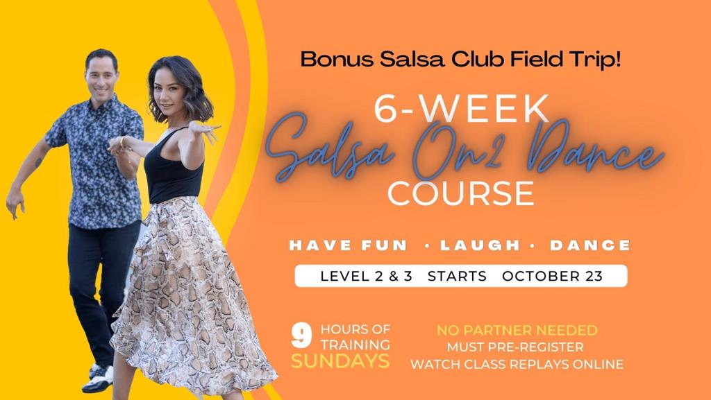 The Salsa Beat's Salsa Sundays: Progressive 6-week Course, Series 2