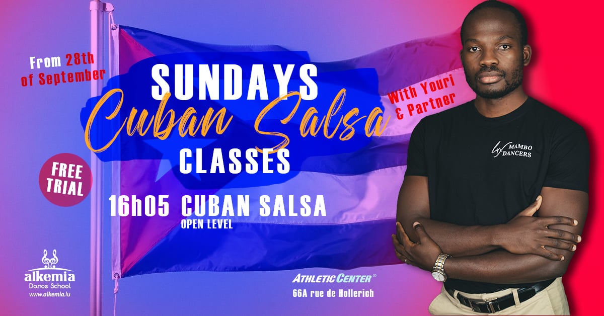 Nouveau Cours de Salsa CUBAINE avec Youri. ESSAI GRATUIT