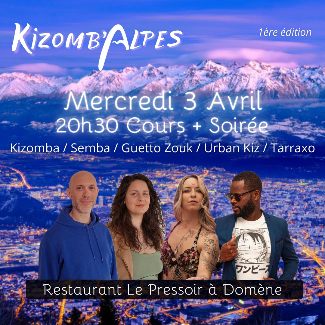 KIZOMB’ALPES - Soirée mensuelle 1ère Edition