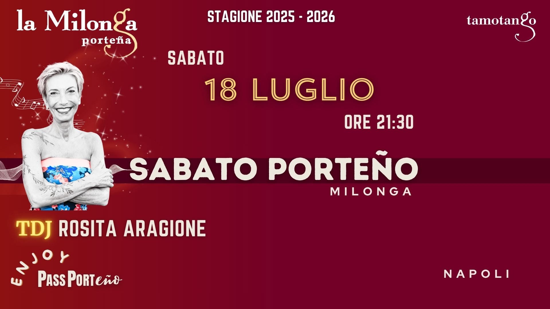 Sabato Porteรฑo - TDJ Rosita Aragione