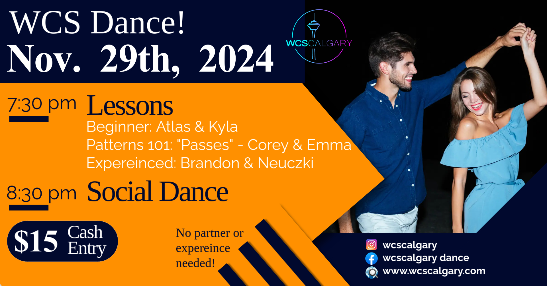 West Coast Swing Dance Night!