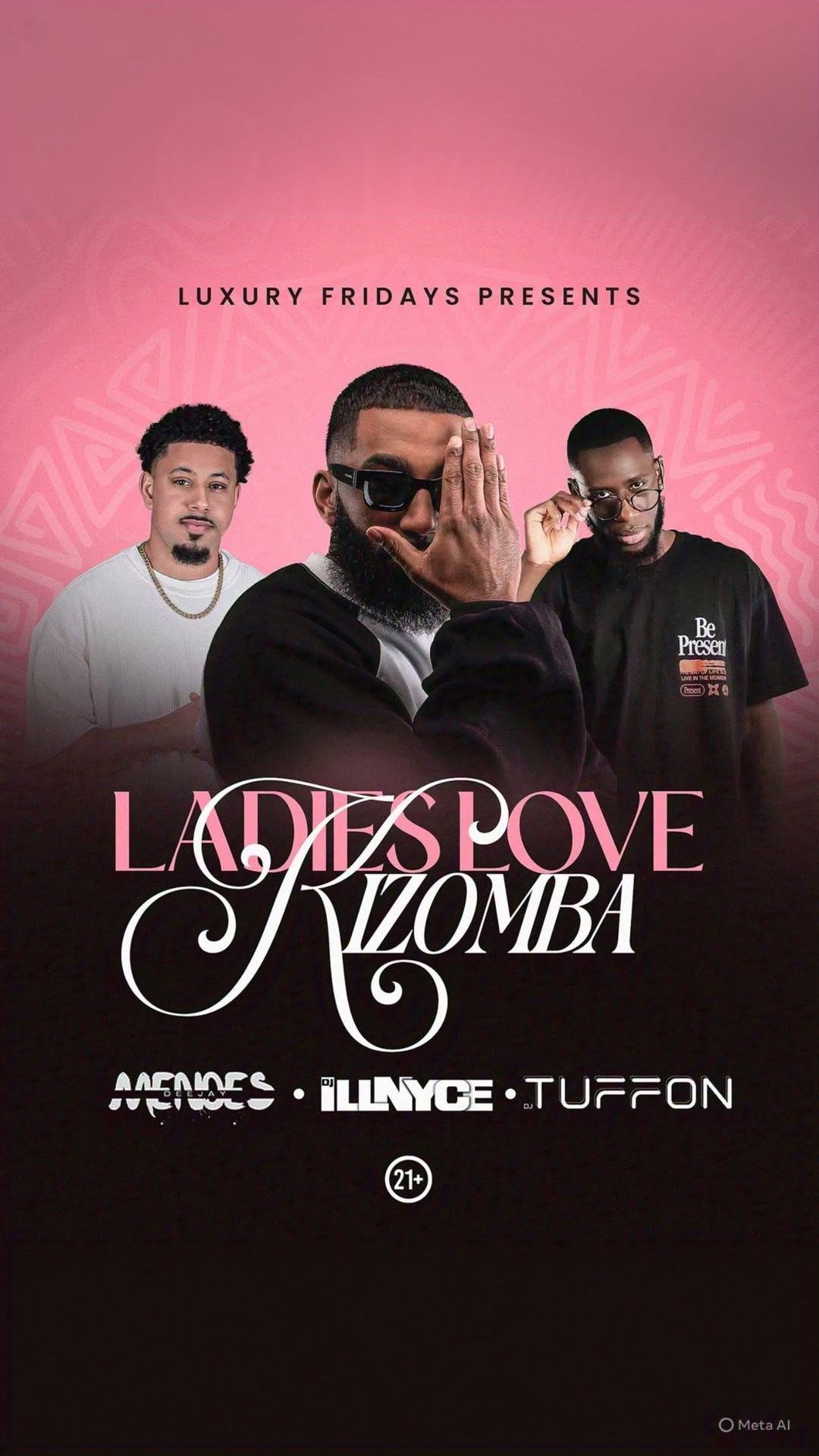 LADIES LOVE KIZOMBA LUXURY FRIDAYS