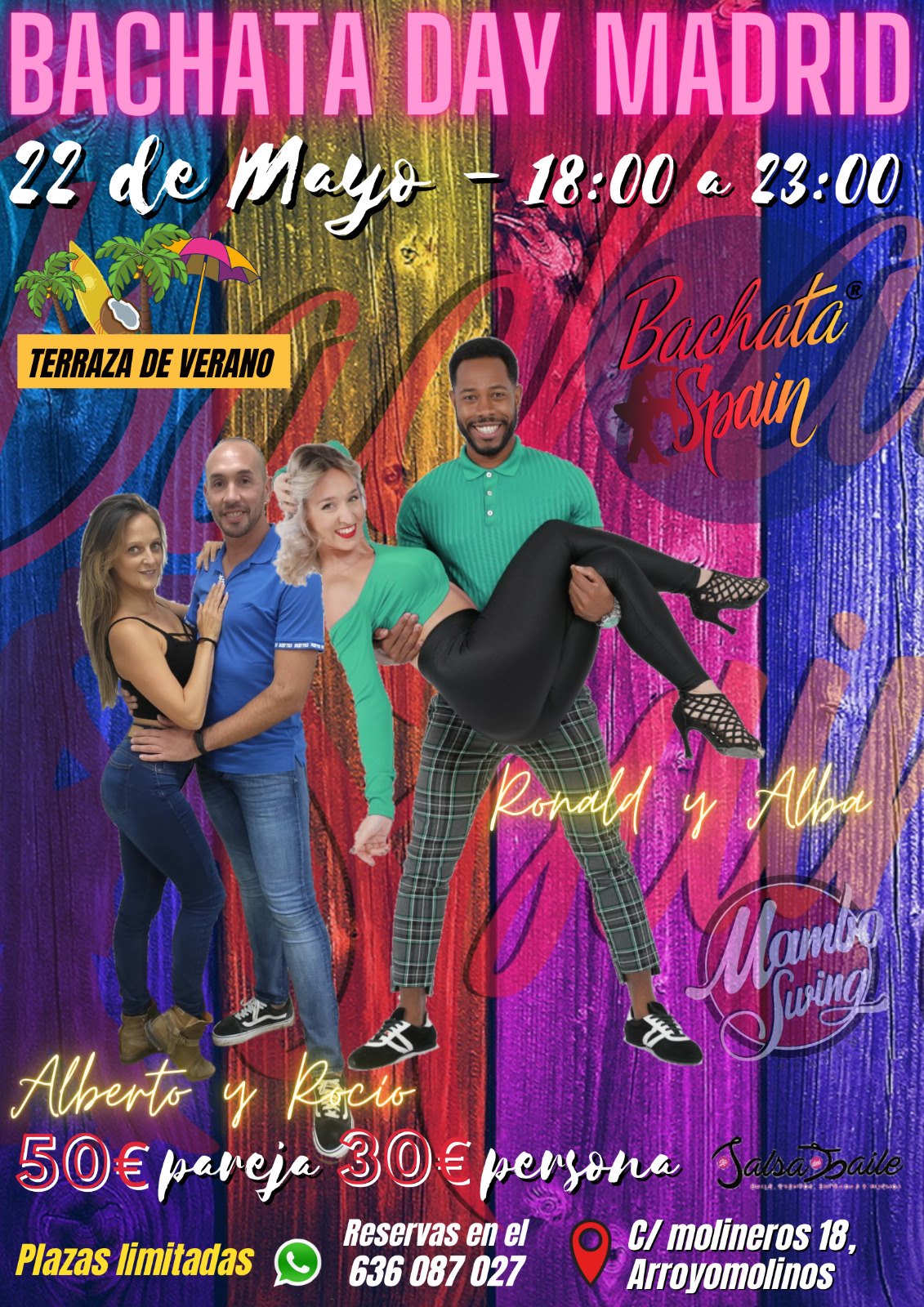BACHATA DAY MADRID CON RONALD Y ALBA