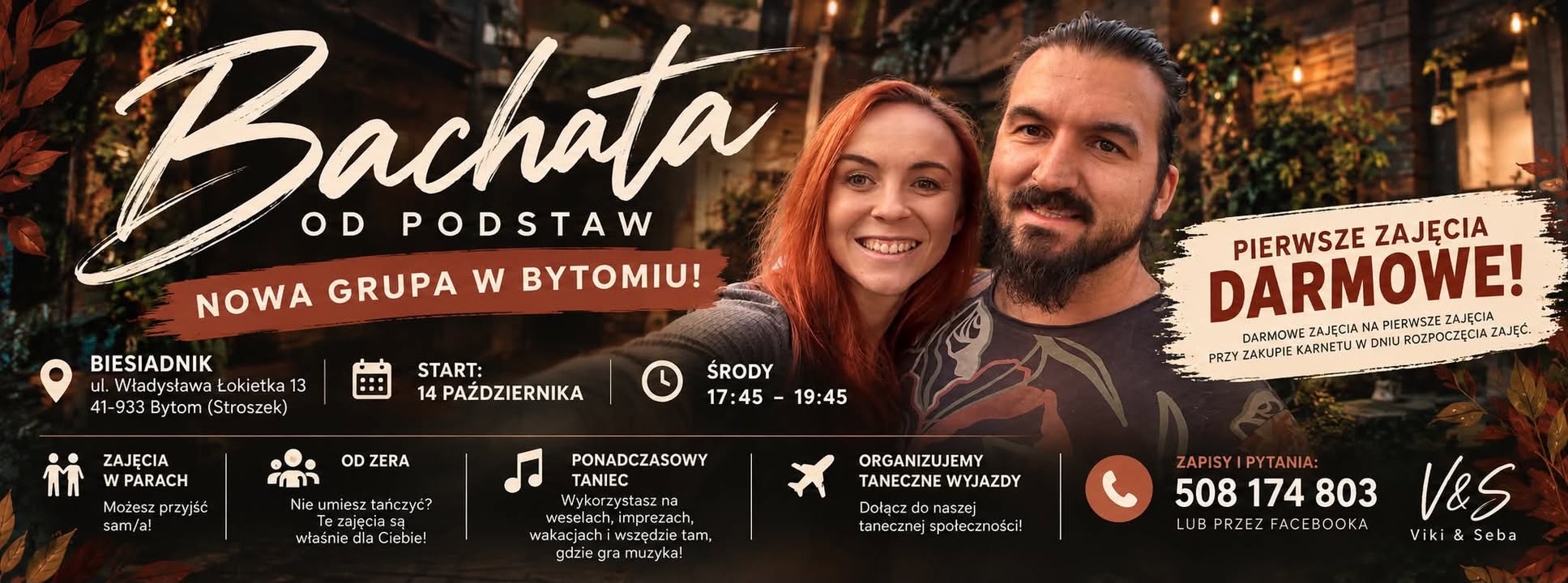 ✨ BACHATA OD ZERA NOWA GRUPA W BYTOMIU! ✨
