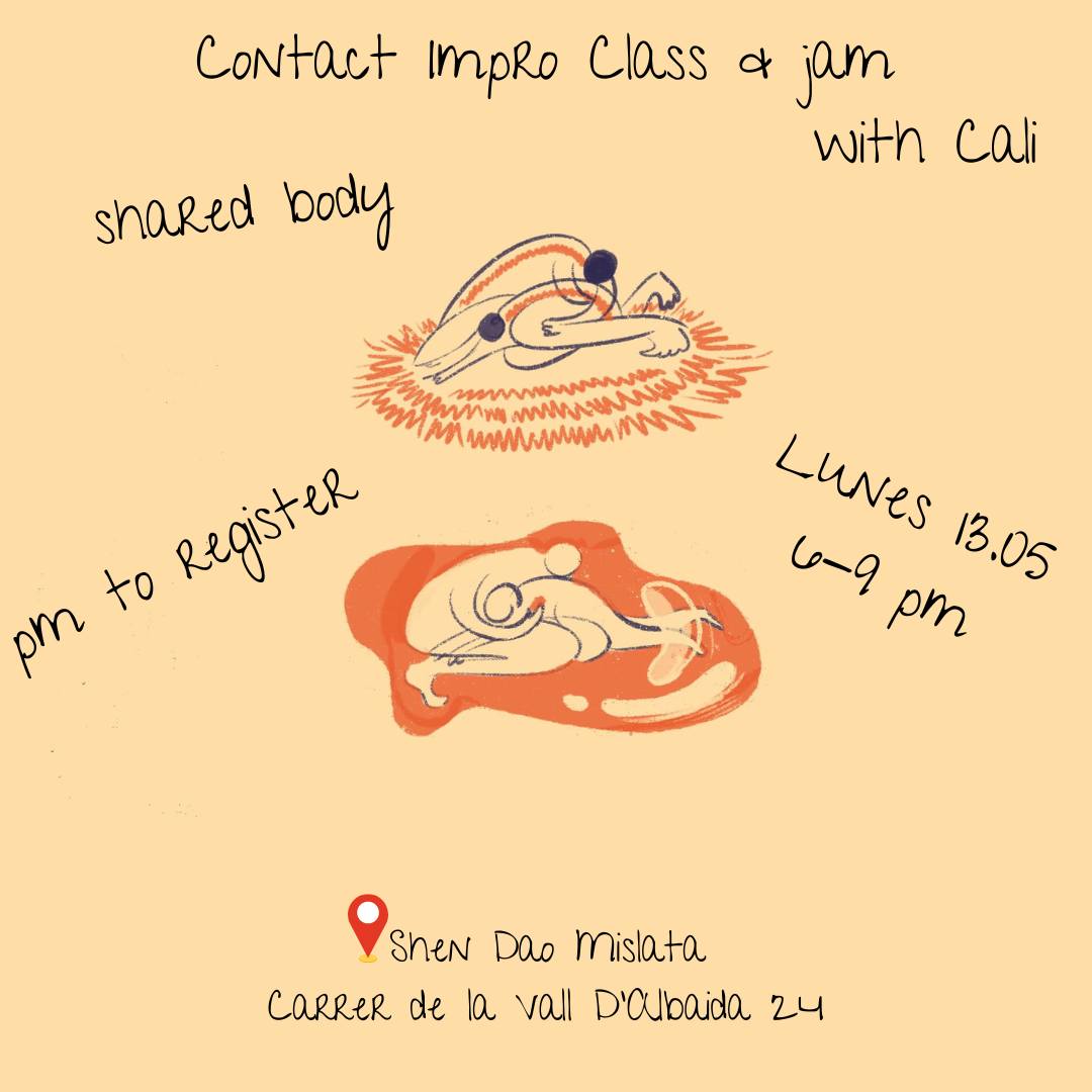 Shared bodies - Contact Improvisation Class and Jam