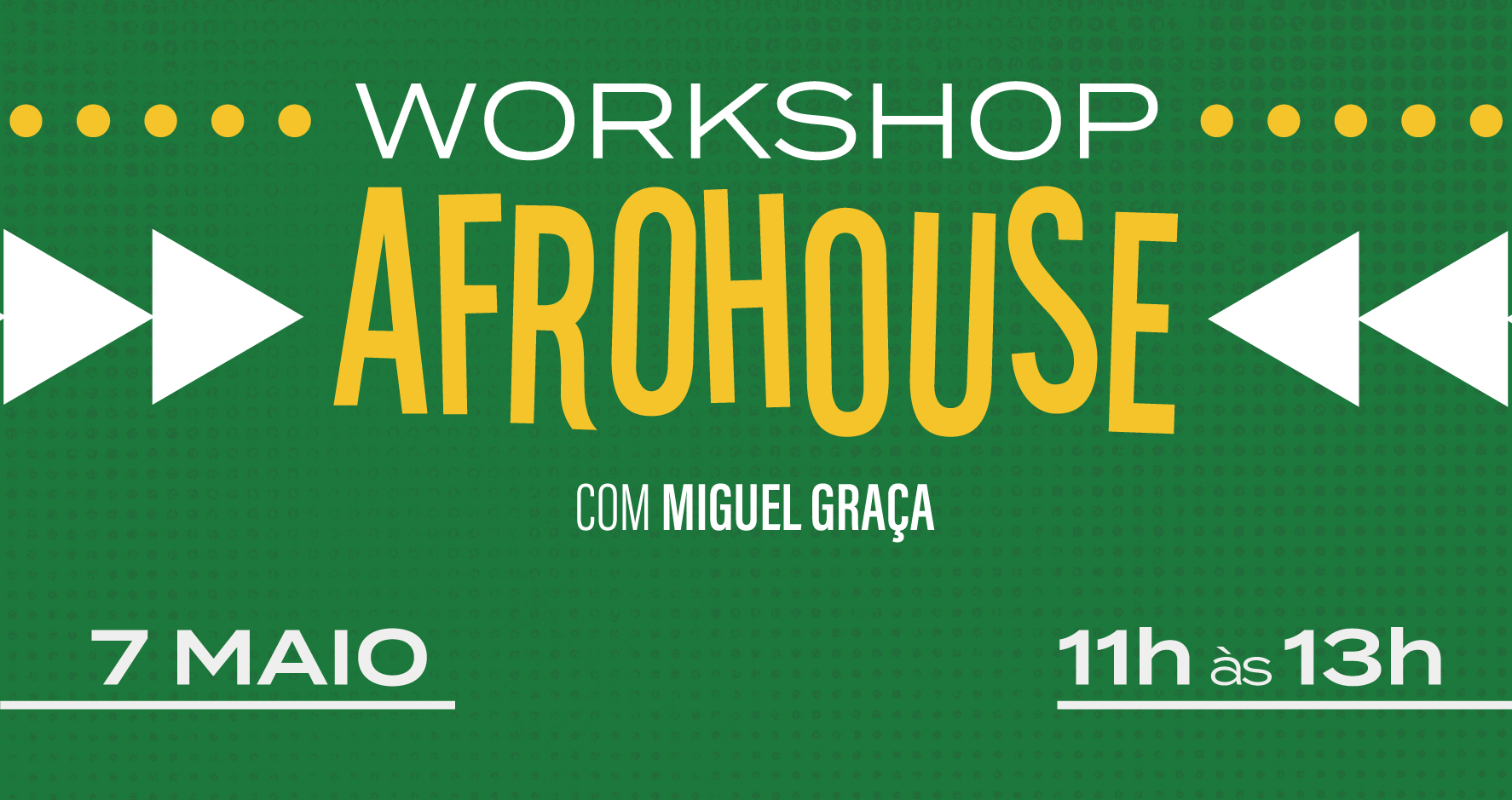 Workshop AfroDance com Miguel Graça