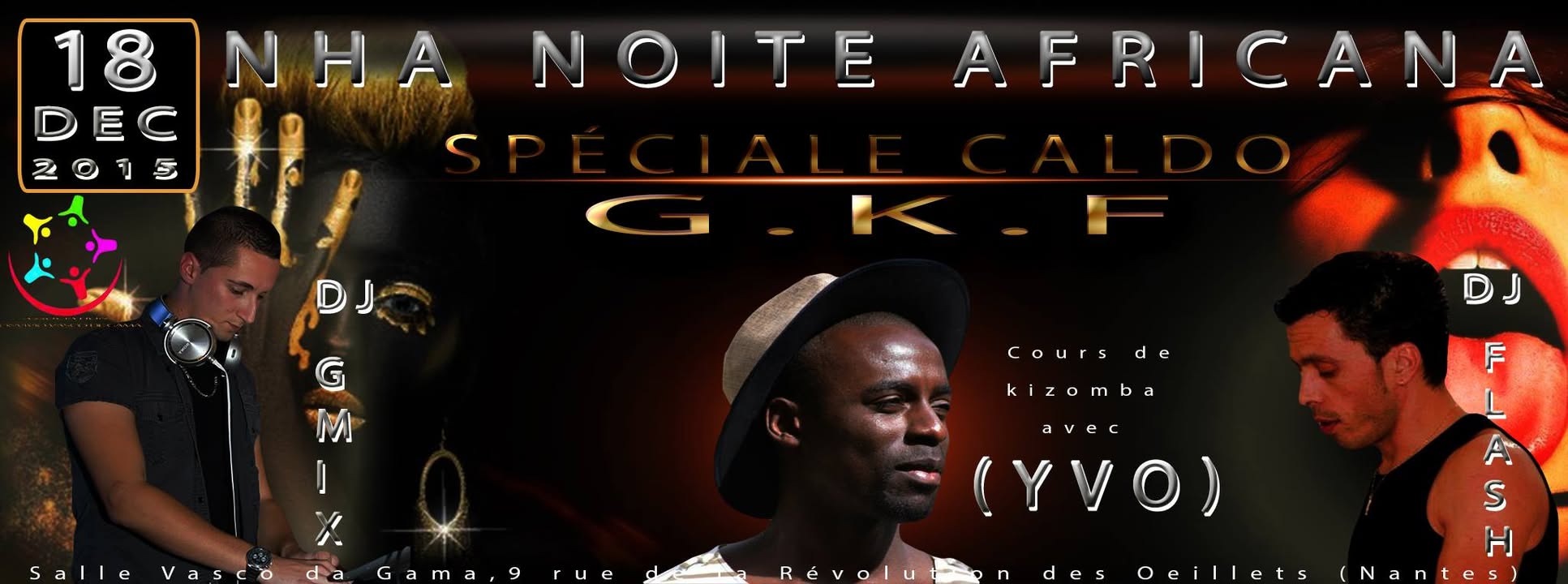 "Nha Noite Africana" Votre Soirée Mensuelle de Kizomba à Nantes