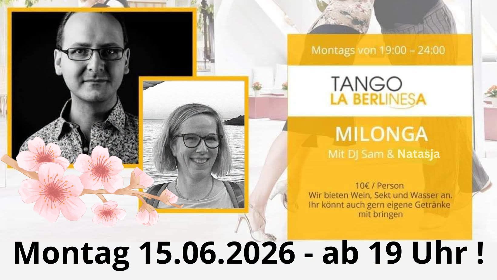 🌇 Sommermilonga über den Dächern Berlins La Berlinesa 15.06.2026