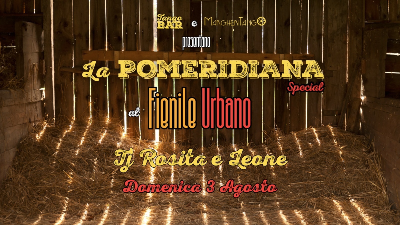 La Pomeridiana Special al Fienile Urbano