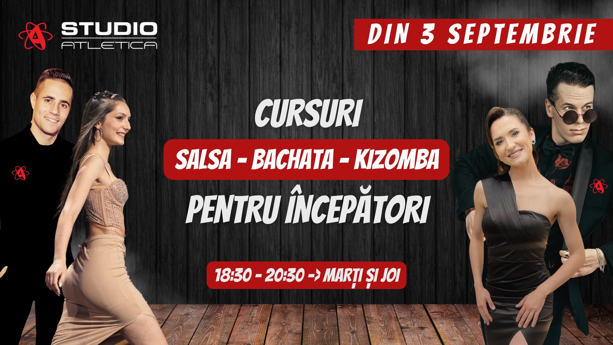 ⭐️Beginners CLASS - Salsa - Bachata - Kizomba