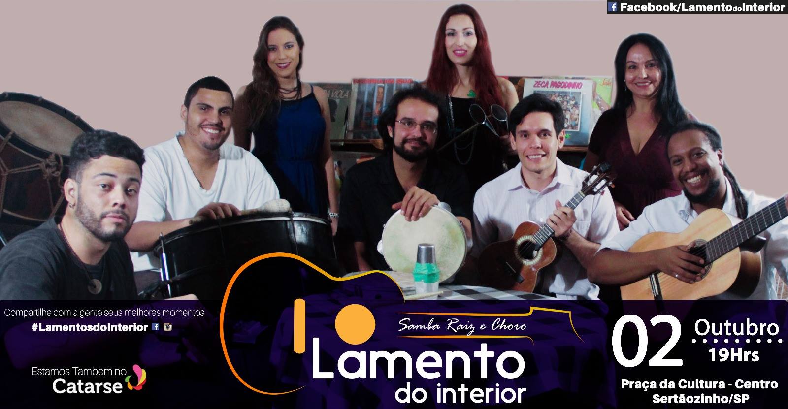 Depois da Eleição tem SAMBA com o GRUPO Lamento do Interior