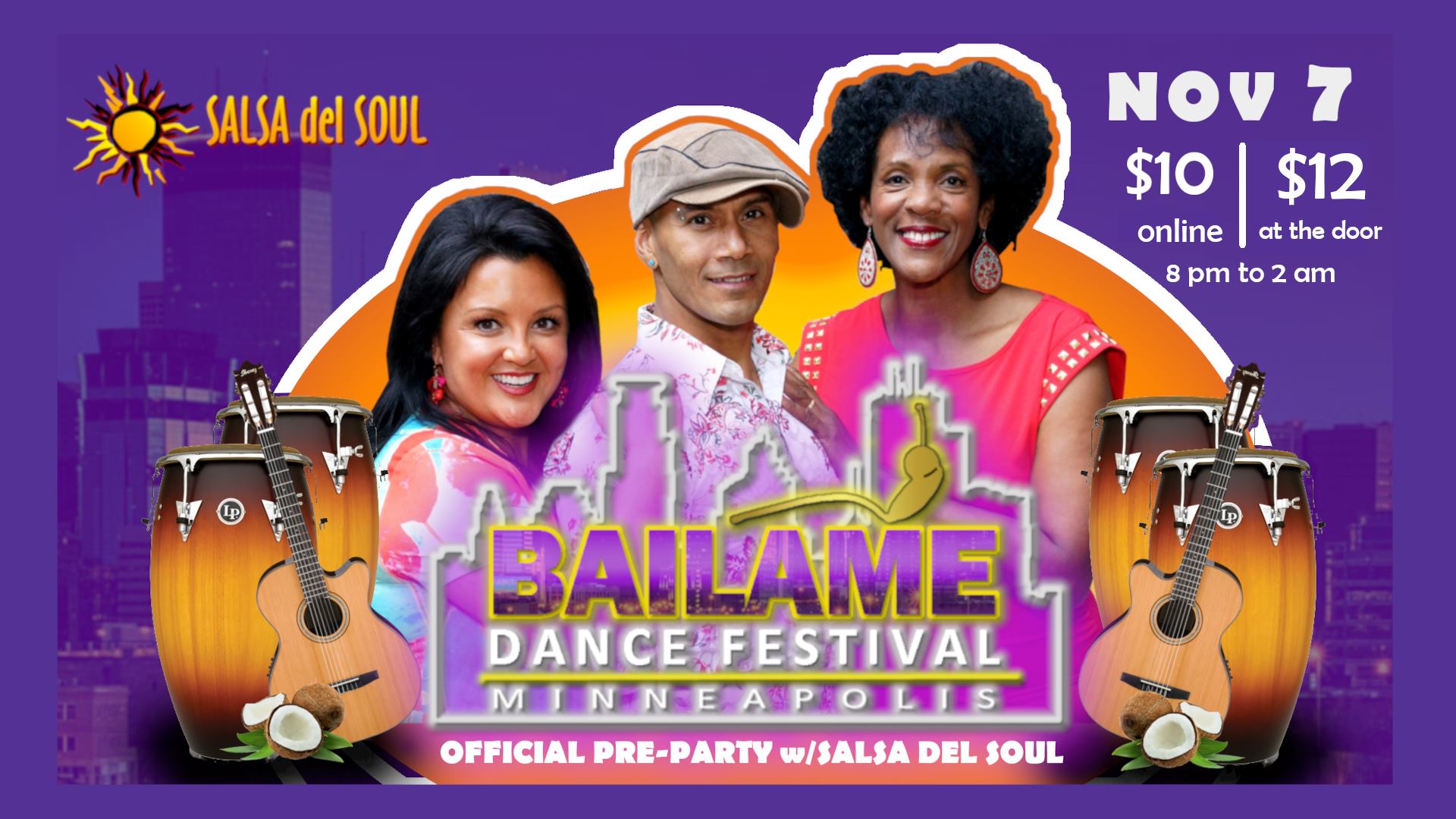 Bailame Pre-party w Salsa del Soul
