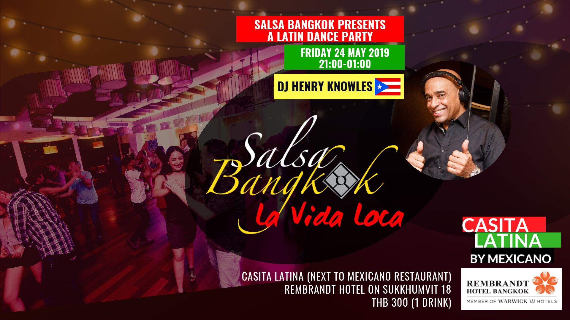 Salsa Bangkok Party - La Vida Loca