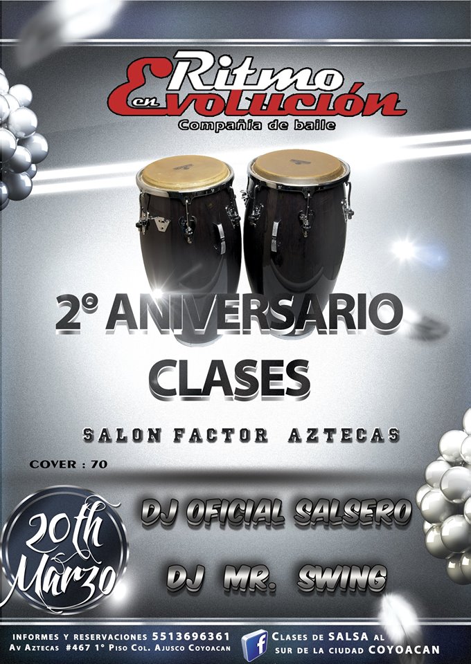 2 Aniversario de clases RITMO en EVOLUCION