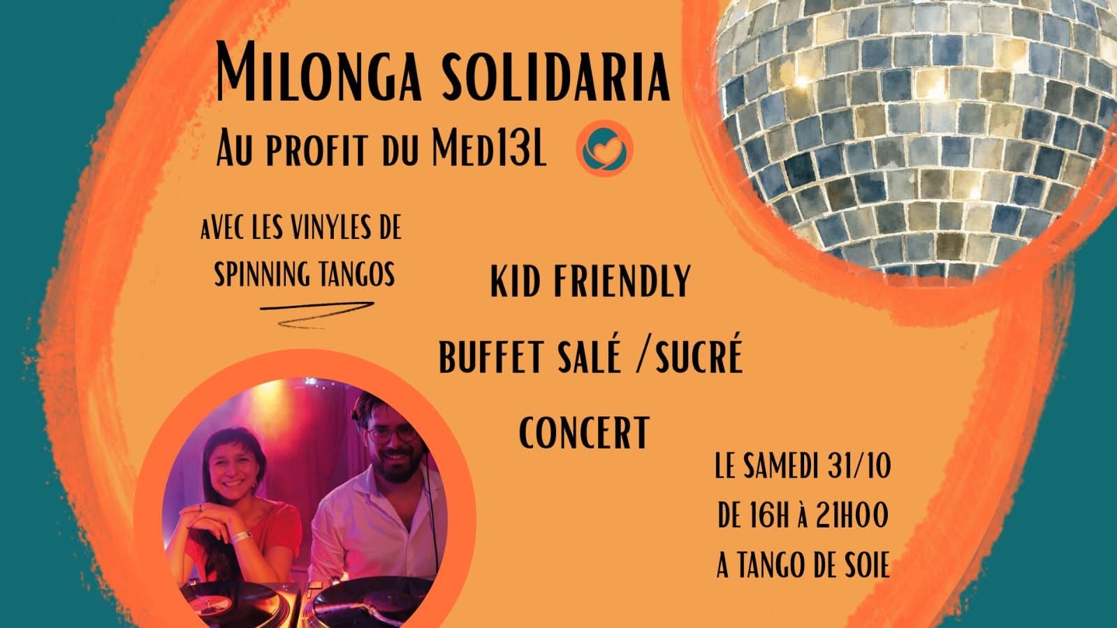 Milonga Solidaria 🎠♥️