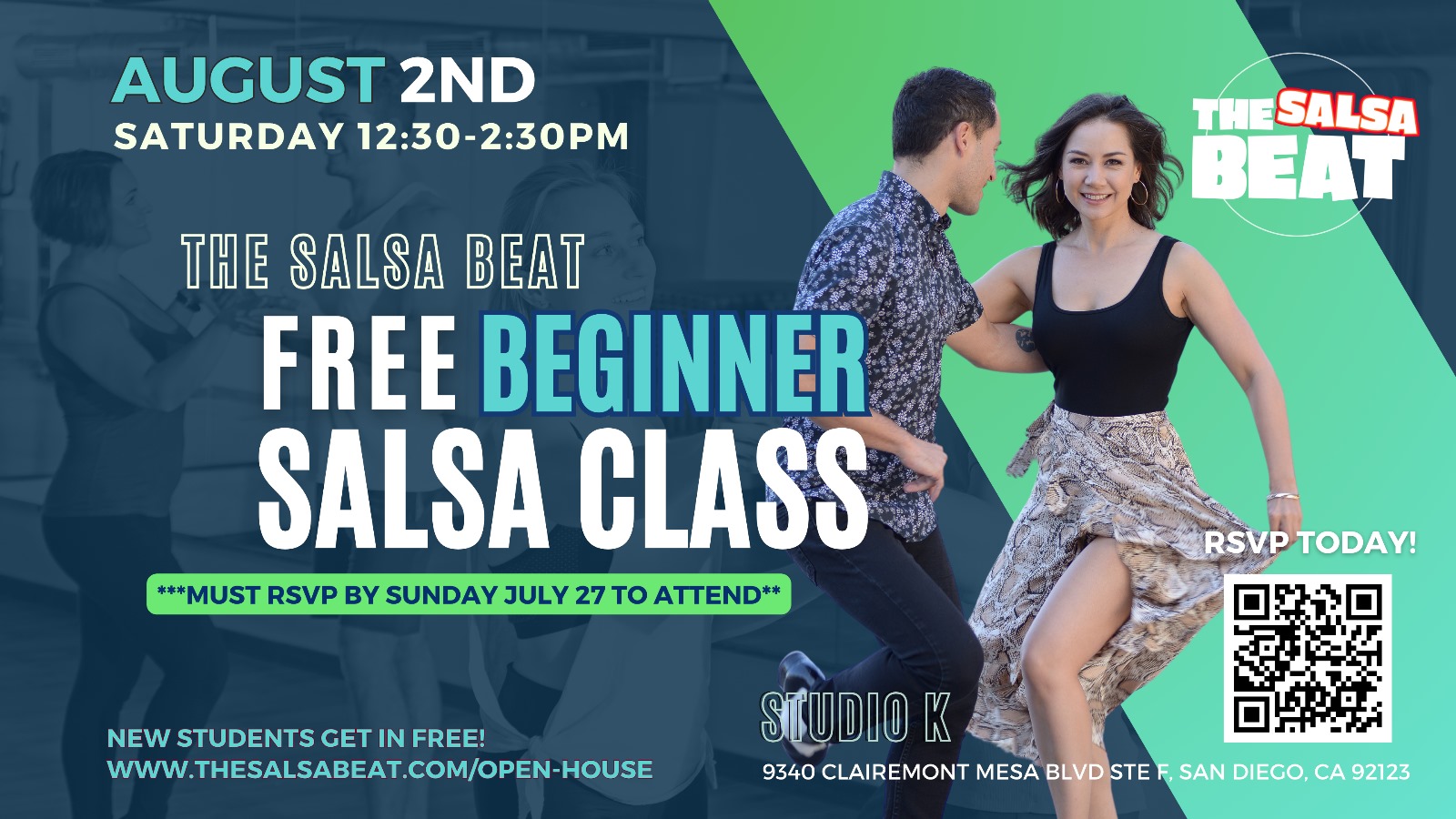 The Salsa Beat FREE Beginner Salsa Class