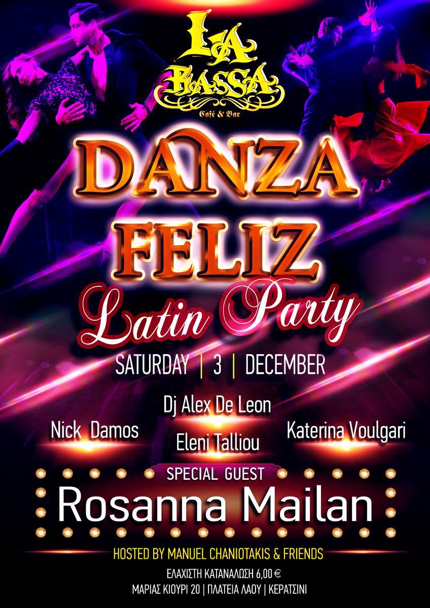 DANZA FELIZ ft. Rosanna Mailan!! vol.2