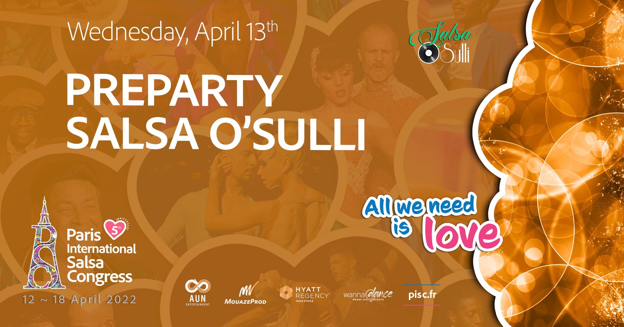 PISC pre-party: SALSA O'SULLI!