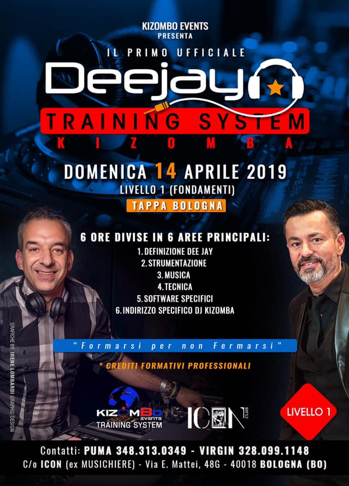 Dee Jay Training System Kizomba - 14 Aprile 2019