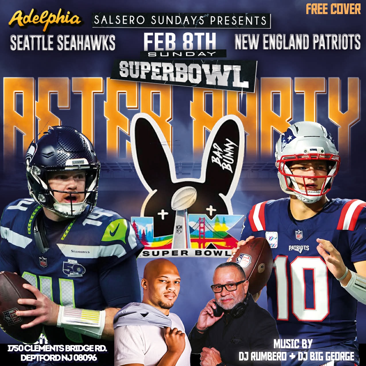 Super LX “After Party” w DJ Rumbero & DJ Big George @ Salsero Sundays at Adelphia