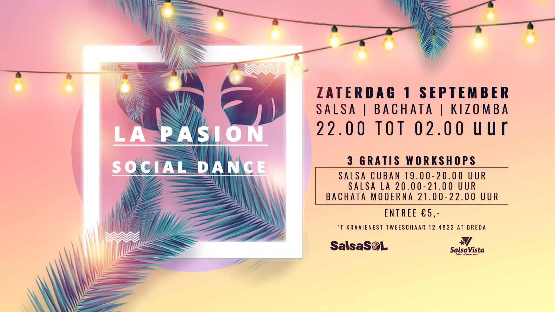La Pasion, Social Dance Salsa Bachata Kizomba Breda