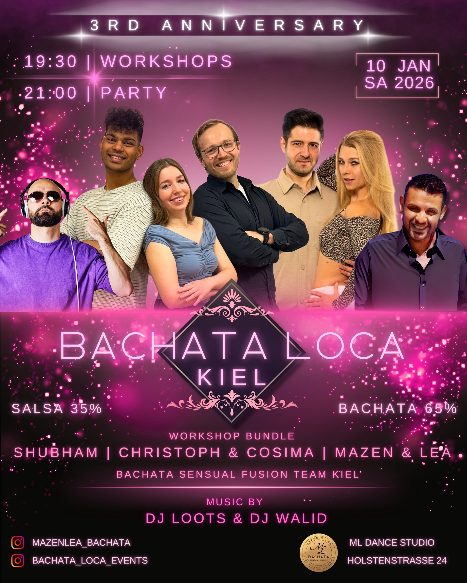 ❤️🔥BACHATA LOCA KIEL❤️🔥