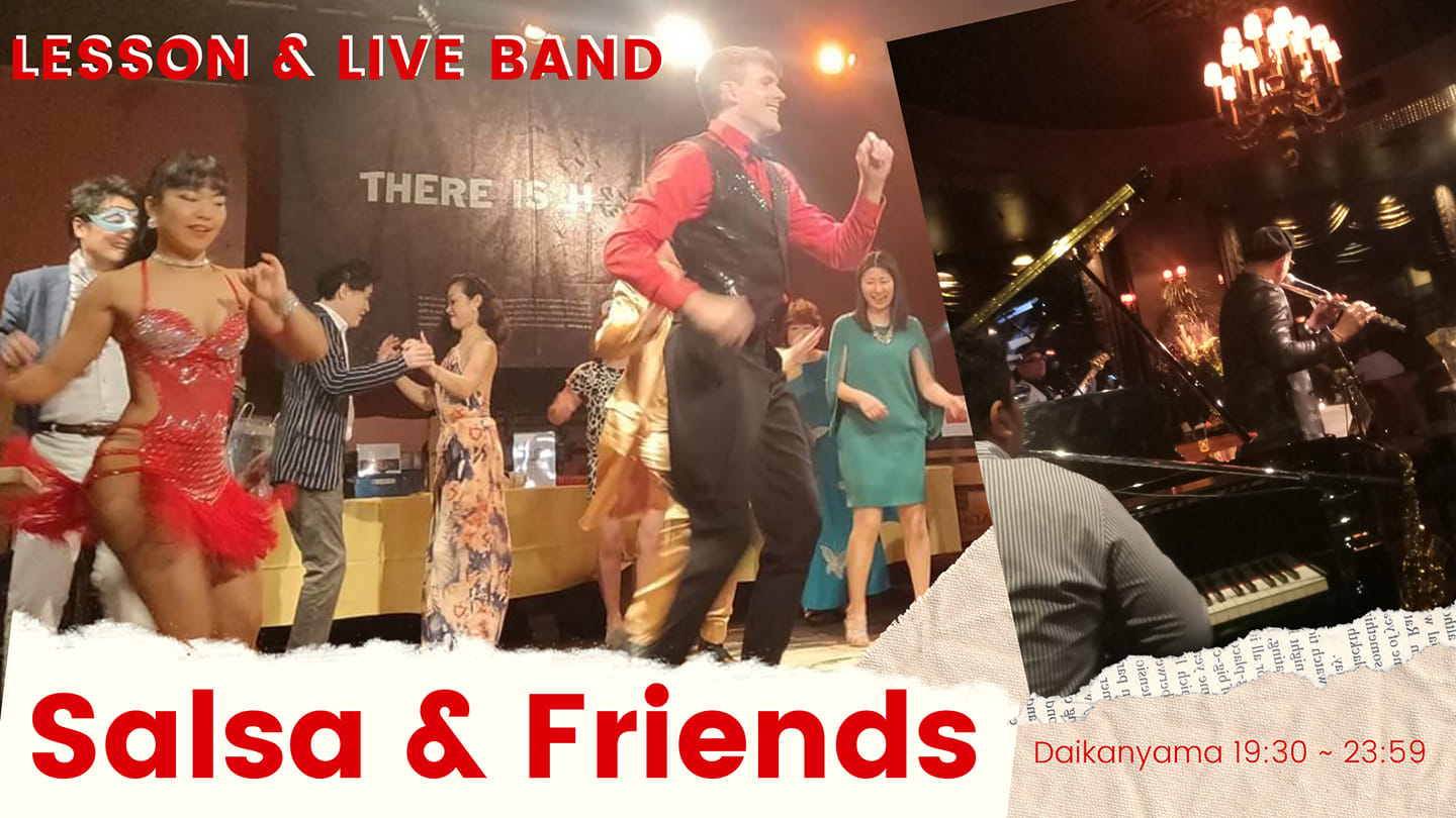 Cuban Live band and Salsa dance Daikanyama