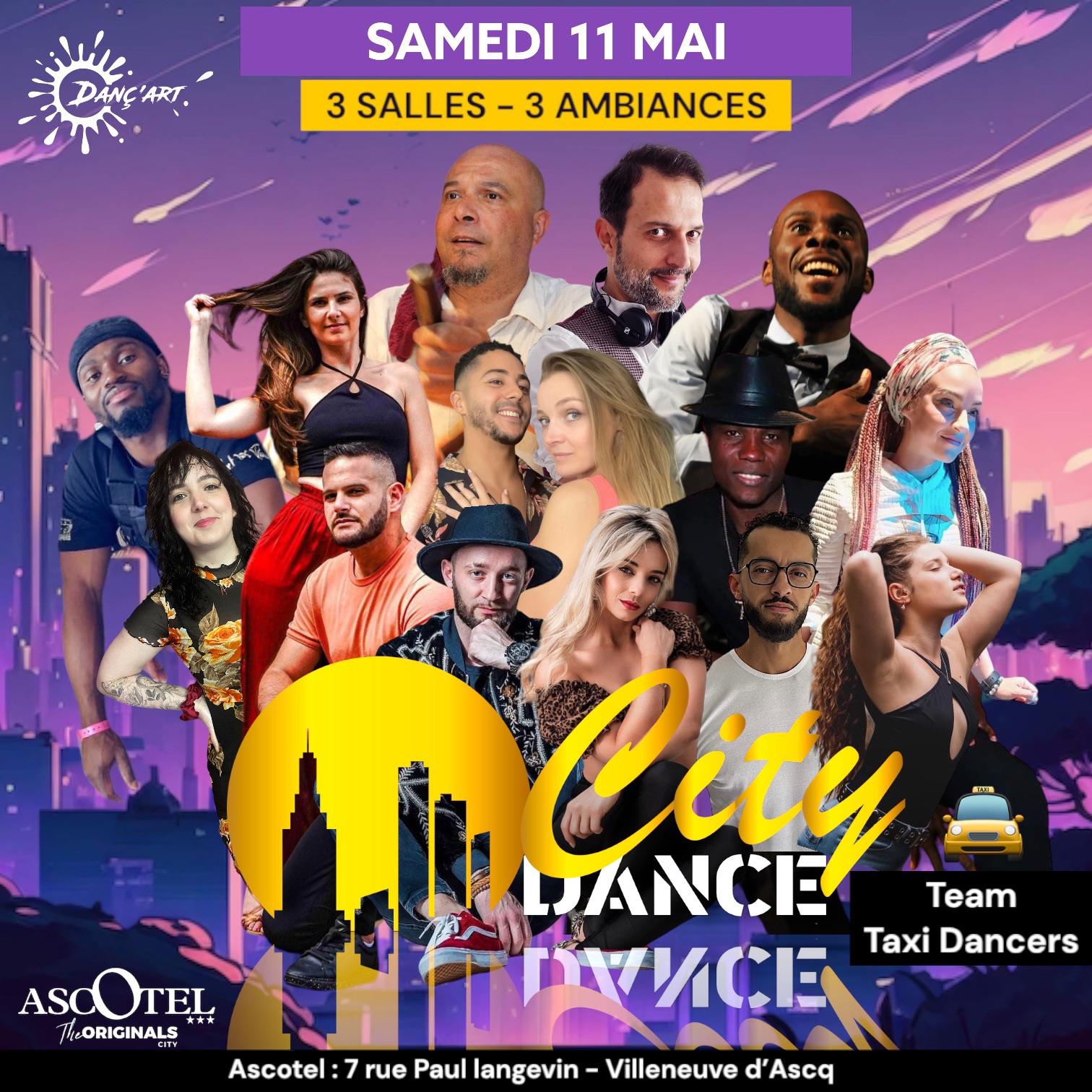 ☆ CITY DANCE ☆ La Mensuelle Lilloise : Salsa Bachata Kizomba