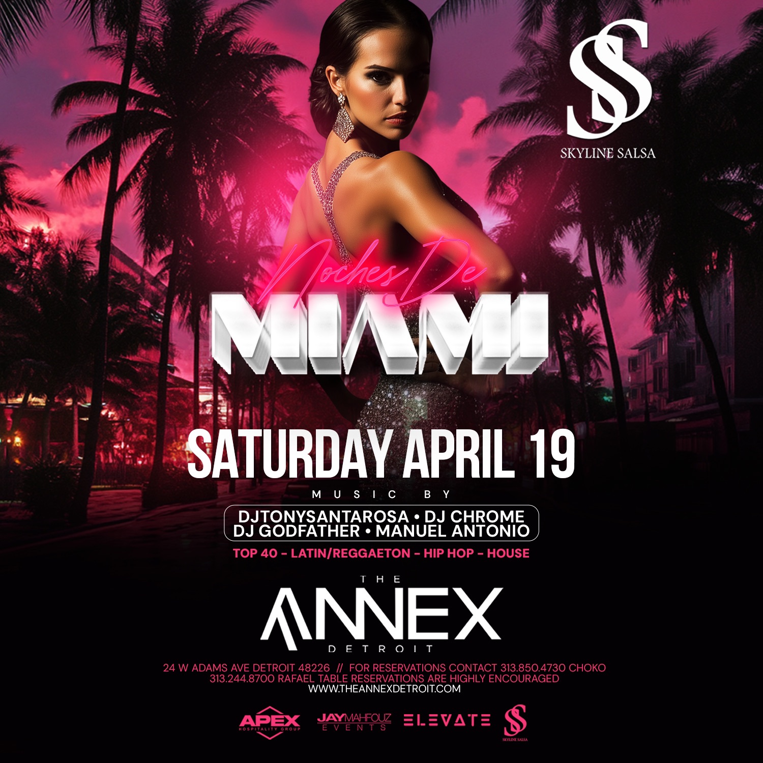 The Annex Detroit Saturday Nights ๐ Detroit #1 Saturday Party Destination