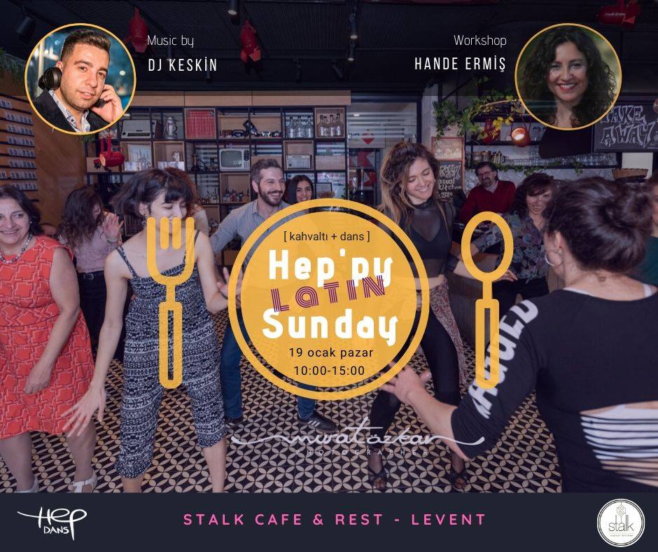 HEP'py Sunday 19 Ocak Pazar Stalk cafe