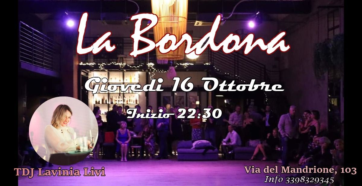Milonga La Bordona - 16 ottobre 2025