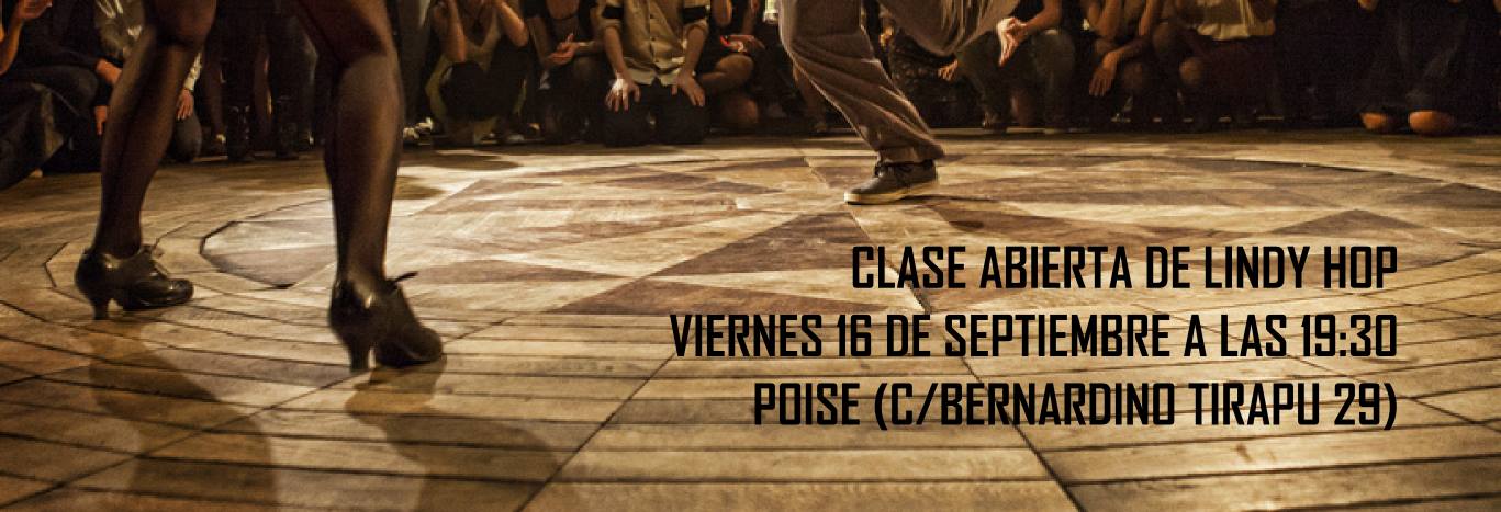 Clase abierta de Lindy Hop