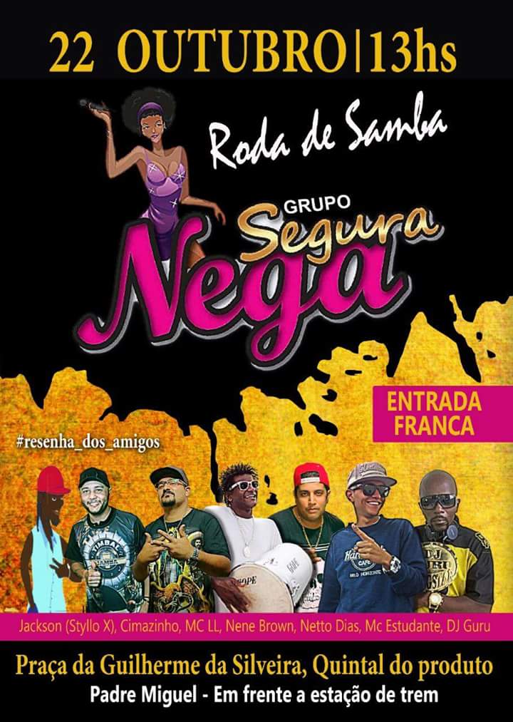 Roda de Samba Segura Nega