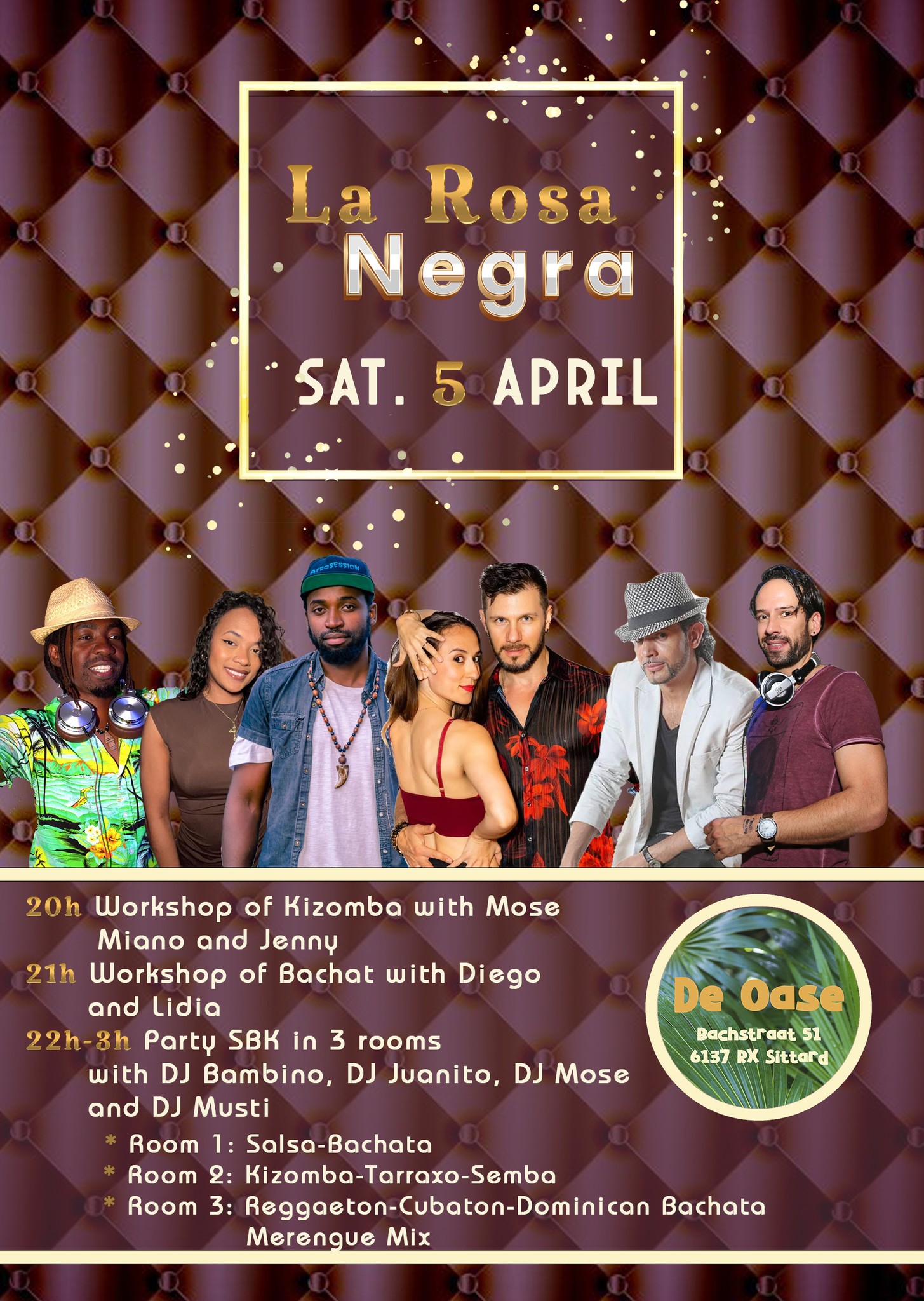 La Rosa Negra Sat. 5 April 2025