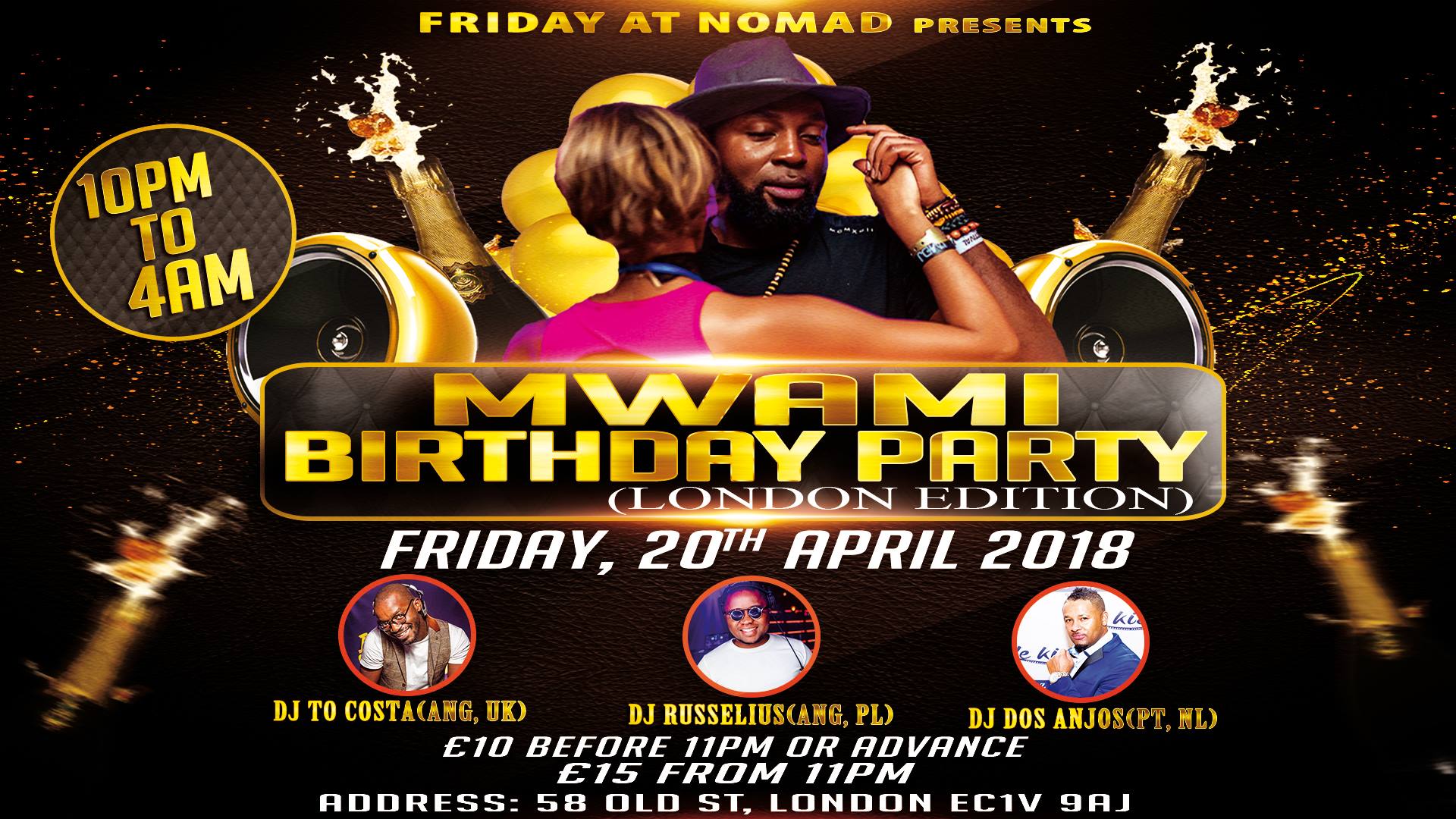 Friday at Nomad - The Birthday edition