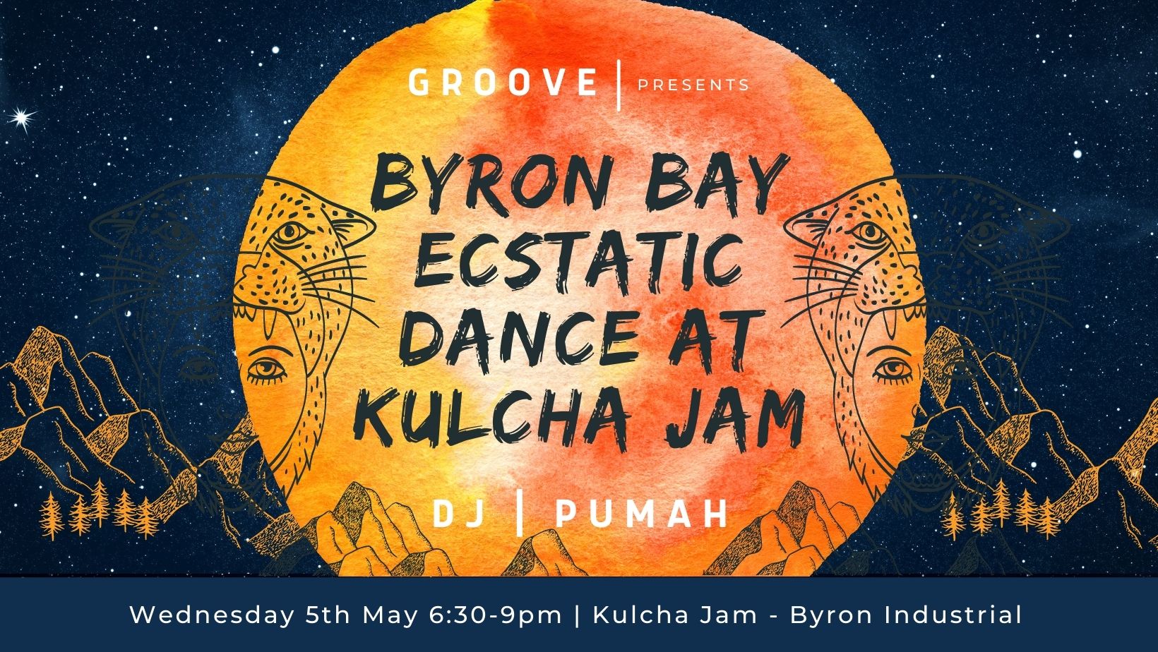 Ecstatic Dance Byron w PUMAH @ Kulcha Jam