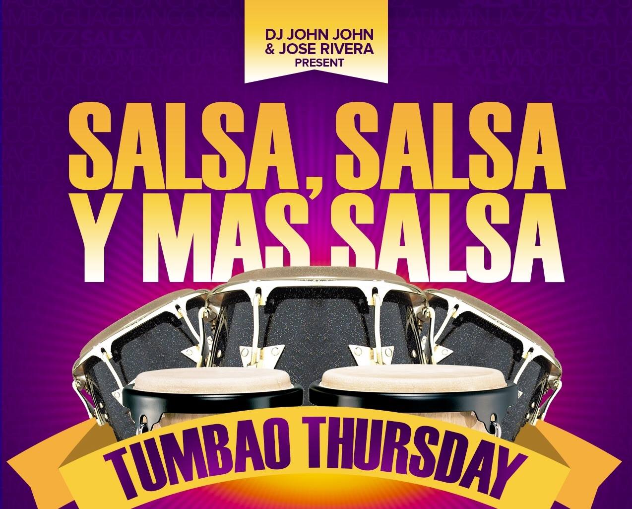 Tumbao Thursday's - No Cover Special Guest DJ Ray Suave