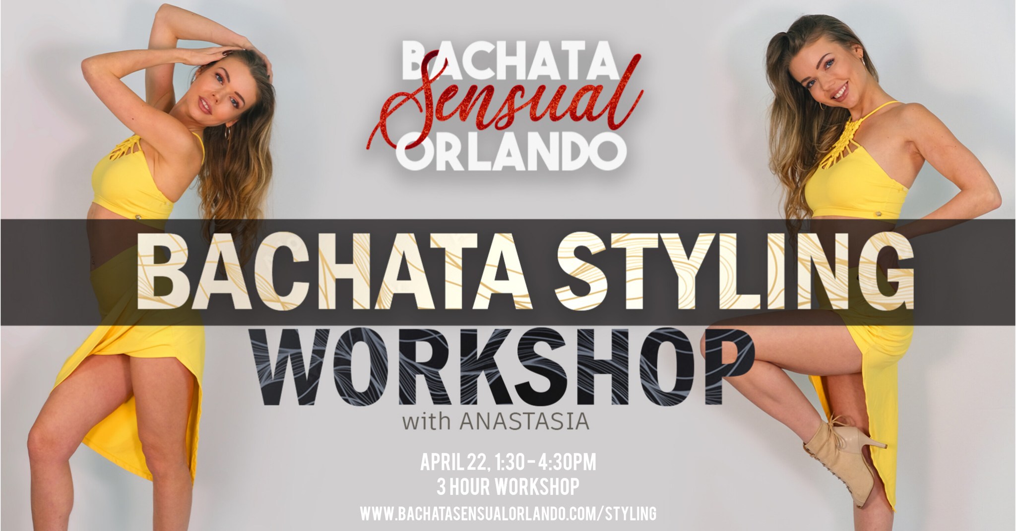 3-Hour Bachata Styling Workshop with Anastasia