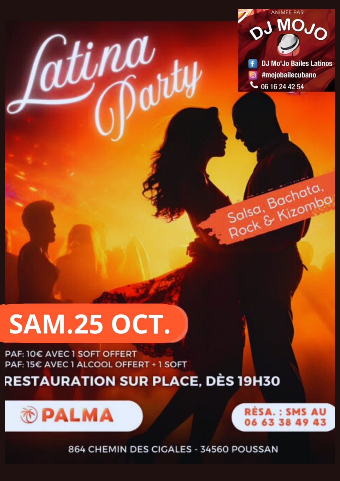 Soirée Latina Party y Mas ( Sbrk)