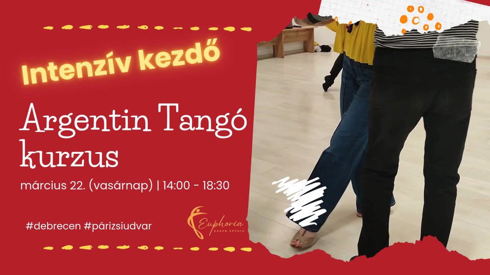 đ IntenzĂv KezdĆ TangĂł Kurzus - egy dĂ©lutĂĄn alatt đ