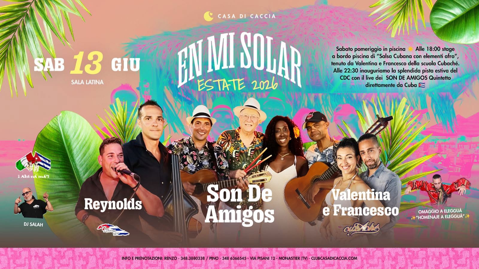 SABATO 13 GIUGNO_SALA LATINA ESTIVA