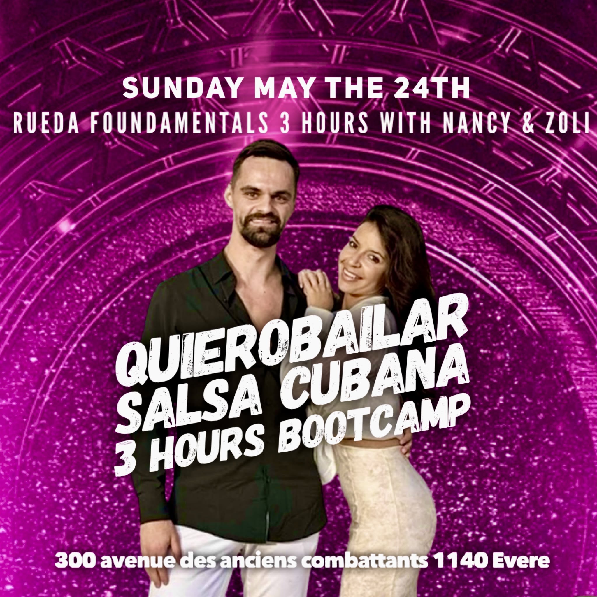 RUEDA BOOTCAMP (Salsa Cubana) with QuieroBailar