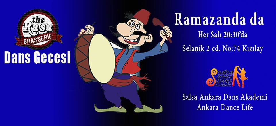 Rasa Dans Gecesi Her Salı 20:30