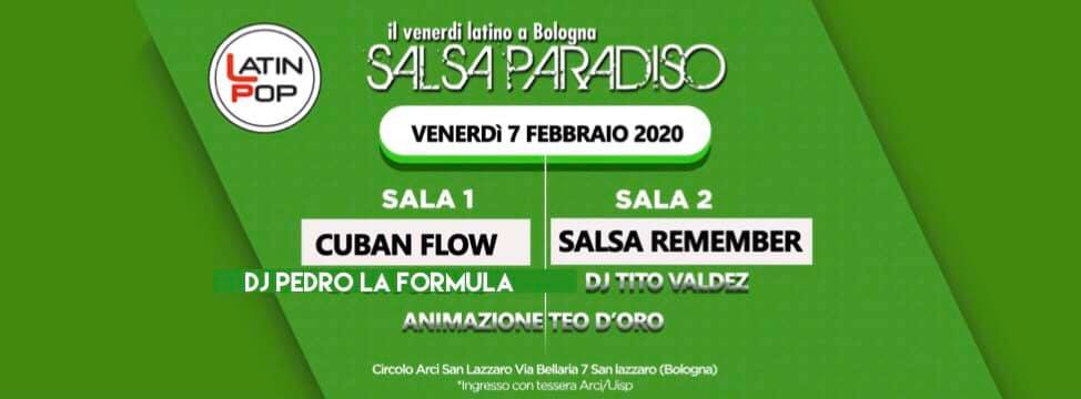 SALSA PARADISO 7 febbraio