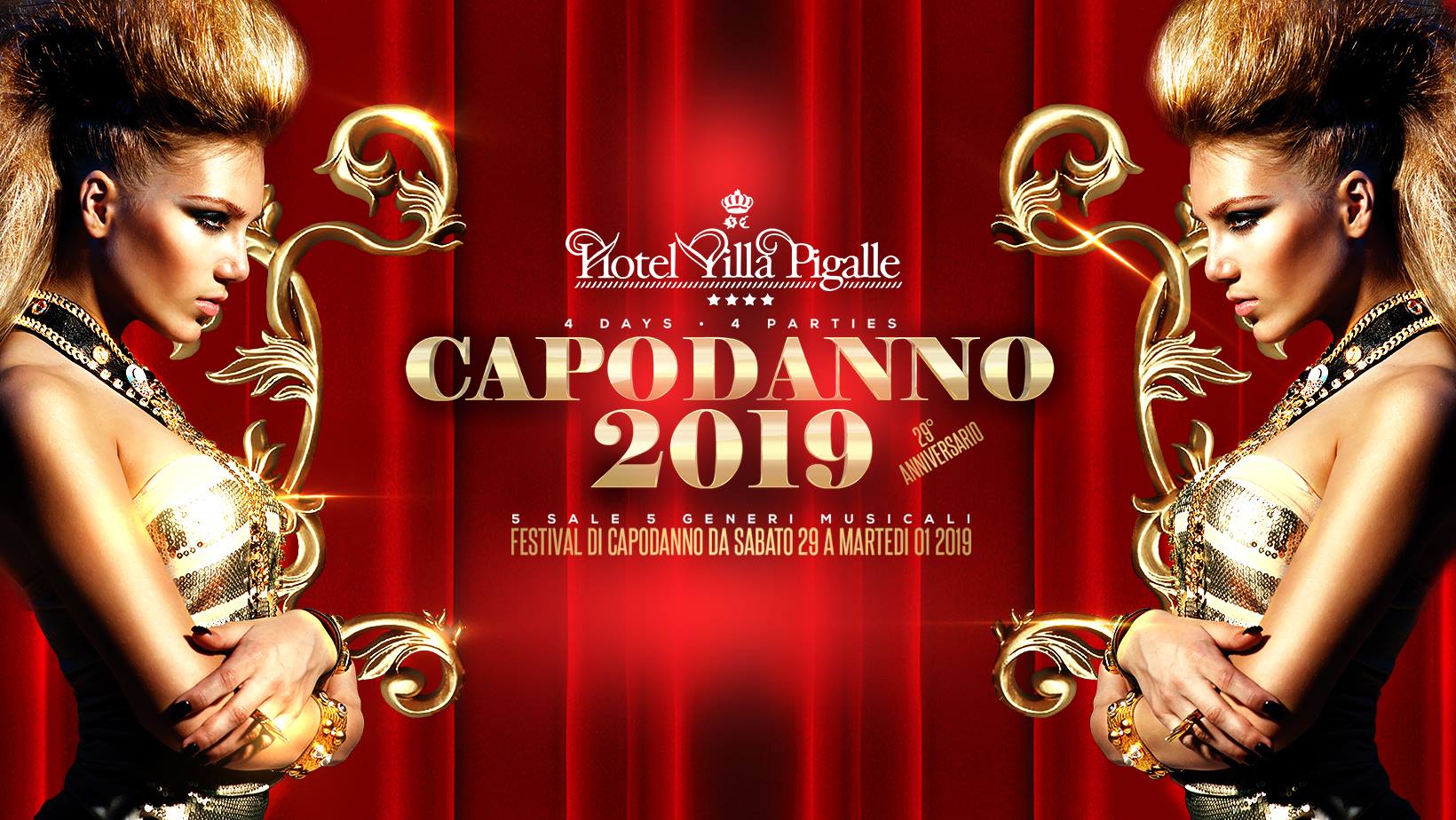 Capodanno 2019 • Villa Pigalle • Bassano