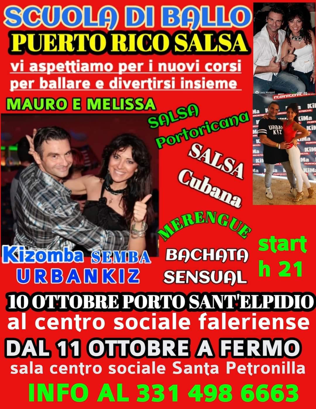 SCUOLA DI BALLO CON MAURO E MELISSA