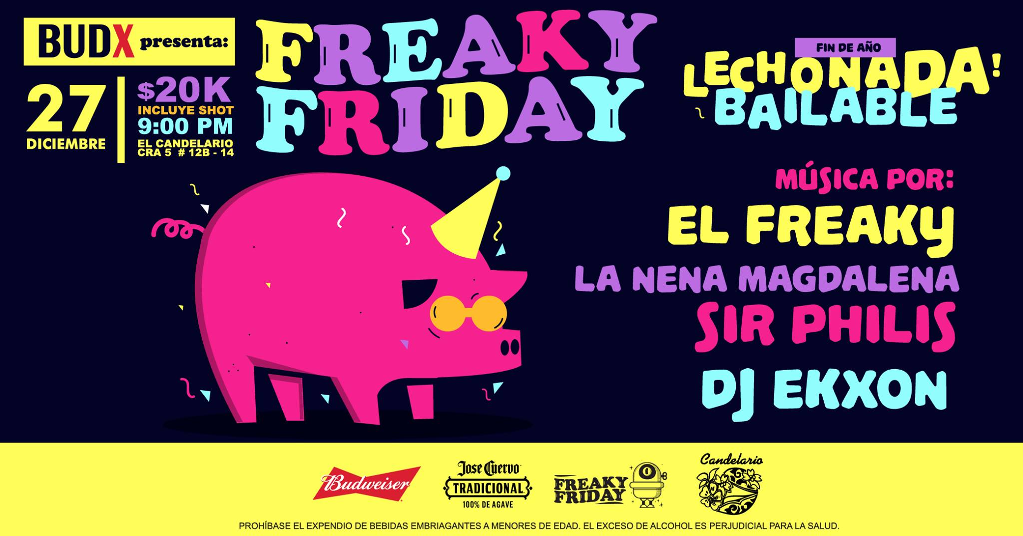 Freaky Friday: Lechonada bailable