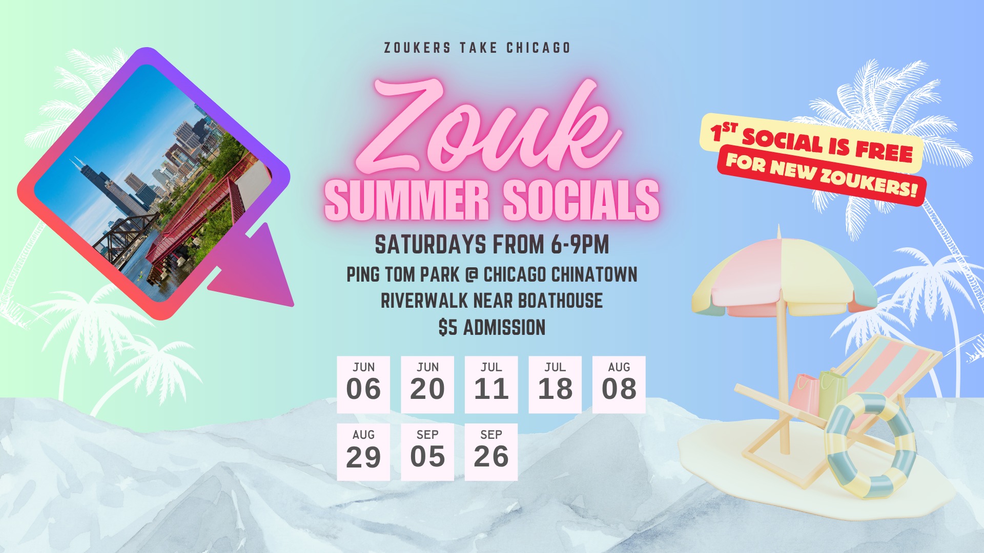 Zoukers Take Chicago Summer Socials