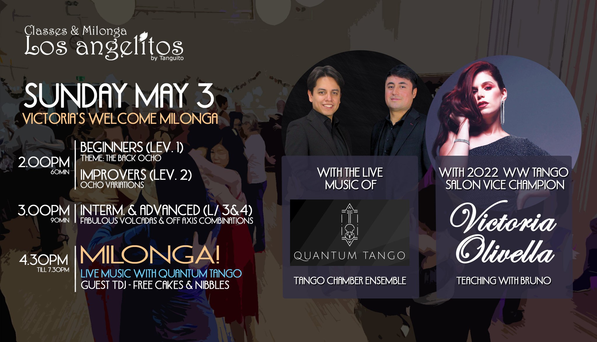 Victoria Olivella (Salon Vice Champion) Welcome + QUANTUM ENSEMBLE LIVE Music
