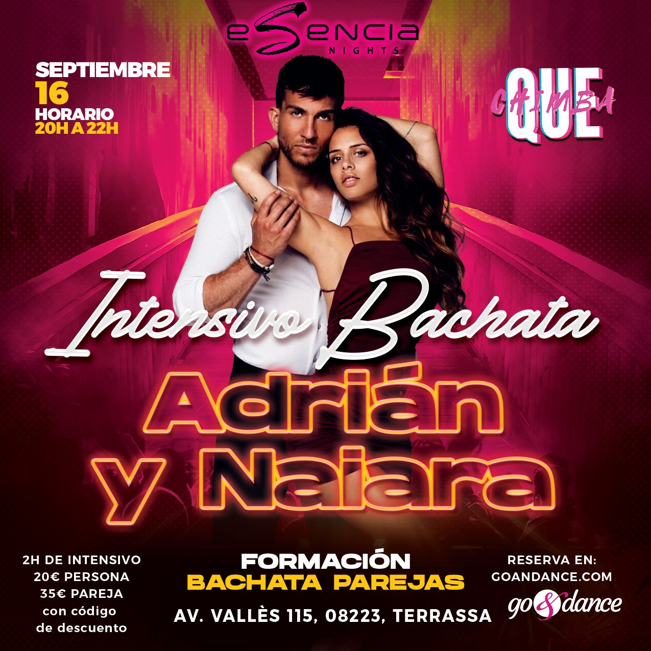 Adrián & Naiara - Bachata Couples Workshop